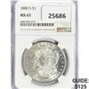 Image 1 : 1880-S Morgan Silver Dollar NGC MS63