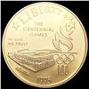 Image 2 : 1995-W US Olympic Commem .25oz Gold $5 GEM PROOF