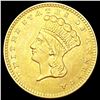 Image 1 : 1856 Rare Gold Dollar CLOSELY UNCIRCULATED