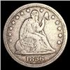 Image 1 : 1856 Seated Liberty Quarter NICELY CIRCULATED