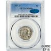 Image 1 : 1937-D CAC Buffalo Nickel PCGS MS66+