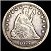 Image 1 : 1877-CC Seated Liberty Quarter NEARLY UNCIRCULATED
