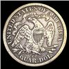 Image 2 : 1877-CC Seated Liberty Quarter NEARLY UNCIRCULATED