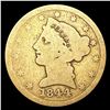 Image 1 : 1844-O $5 Gold Half Eagle NICELY CIRCULATED