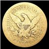 Image 2 : 1844-O $5 Gold Half Eagle NICELY CIRCULATED