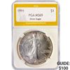 1991 American Silver Eagle PGA MS69