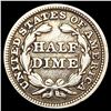 Image 2 : 1849 Seated Liberty Half Dime NICELY CIRCULATED