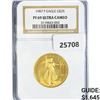Image 1 : 1987 P $25 1/2oz American Gold Eagle NGC PF69 UC