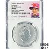 Image 1 : 2023 1oz G.B. S2Â£ NGC MS69 Q. Elizabeth II
