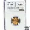 Image 1 : 1948-S Wheat Cent NGC MS67 RD