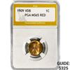 Image 1 : 1909 VDB Wheat Cent PGA MS65 RED