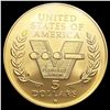 Image 2 : 1995-W US Commem .25oz Gold $5 GEM PROOF