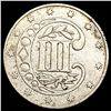 Image 2 : 1859 Silver Three Cent CLOSELY UNCIRCULATED