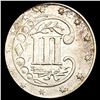 Image 2 : 1871 Silver Three Cent CLOSELY UNCIRCULATED