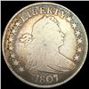 Image 1 : 1807 Draped Bust Half Dollar NICELY CIRCULATED