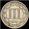 Image 2 : 1881 Nickel Three Cent LIGHTLY CIRCULATED