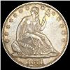 Image 1 : 1871 Seated Liberty Half Dollar CLOSELY UNCIRCULAT