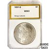 Image 1 : 1891-S Morgan Silver Dollar PCI MS63