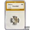 Image 1 : 1923-S Mercury Silver Dime PGA MS60