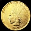 Image 1 : 1907 $10 Gold Eagle ABOUT UNCIRCULATED