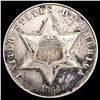 Image 1 : 1864 Silver Three Cent UNCIRCULATED