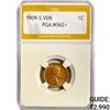 Image 1 : 1909-S VDB Wheat Cent PGA MS62+
