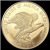 Image 2 : 1976 US Washington 2.3g Gold Round UNCIRCULATED