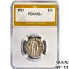 Image 1 : 1929 Standing Liberty Quarter PGA MS66
