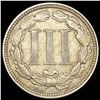 Image 2 : 1876 Nickel Three Cent ABOUT UNCIRCULATED