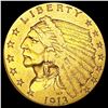 Image 1 : 1913 $2.50 Gold Quarter Eagle NICELY CIRCULATED