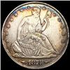 Image 1 : 1874 Arws Seated Liberty Half Dollar NEARLY UNCIRC