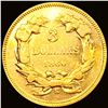 Image 2 : 1860-S $3 Gold Piece HIGH GRADE DETAIL