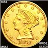 Image 1 : 1858 $2.50 Gold Quarter Eagle CHOICE BU