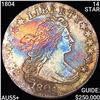 Image 1 : 1804 14 STAR Draped Bust Dime HIGH GRADE +