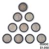 Image 1 : 1884-1904 Morgan Silver Dollars (10 Coins)