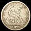 Image 1 : 1877 Seated Liberty Dime NICELY CIRCULATED