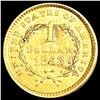 Image 2 : 1853 Rare Gold Dollar CLOSELY UNCIRCULATED