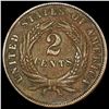 Image 2 : 1870 Two Cent Piece LIGHTLY CIRCULATED