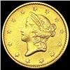Image 1 : 1852 Rare Gold Dollar CLOSELY UNCIRCULATED