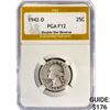 Image 1 : 1942-D Washington Silver Quarter PGA F12 DDO