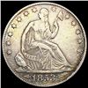 1853-O Arws & Rays Seated Liberty Half Dollar NEAR