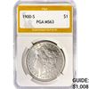 1900-S Morgan Silver Dollar PGA MS63