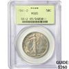 1941-D Walking Liberty Half Dollar PCGS MS65