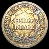 Image 2 : 1853 Seated Liberty Half Dime NICELY CIRCULATED
