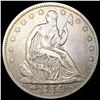 Image 1 : 1853 Arws & Rays Seated Liberty Half Dollar CLOSEL