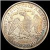 Image 2 : 1872 Seated Liberty Half Dollar CLOSELY UNCIRCULAT