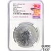 Image 1 : 2023 1oz G.B. S2Â£ NGC MS69 Q. Elizabeth II