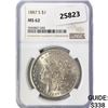 Image 1 : 1887-S Morgan Silver Dollar NGC MS62