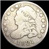 Image 1 : 1821 Capped Bust Dime NICELY CIRCULATED