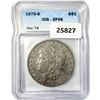 1879-S Morgan Silver Dollar ICG EF45 Rev 79